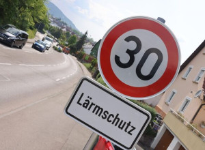 Von dieser Woche an: Tempo 30 an der Durchfahrtsstraße von Beutelsbach