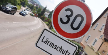 Von dieser Woche an: Tempo 30 an der Durchfahrtsstraße von Beutelsbach