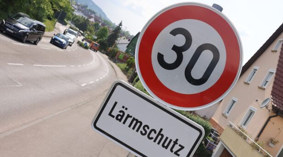 Von dieser Woche an: Tempo 30 an der Durchfahrtsstraße von Beutelsbach